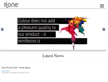Tablet Screenshot of itone-inc.com